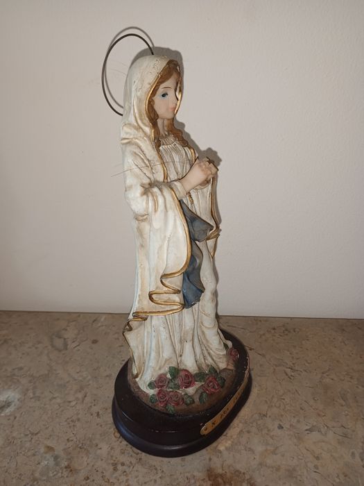 Imagens religiosas em marfiniti, 25cm
