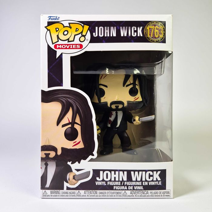 Funko POP! John Wick 1763 Bloody + [протектор]