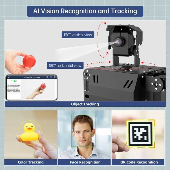 Hiwonder AiNex ROS AI Robot Humanoidalny + Raspberry Pi 4B 8GB – IDEALNY