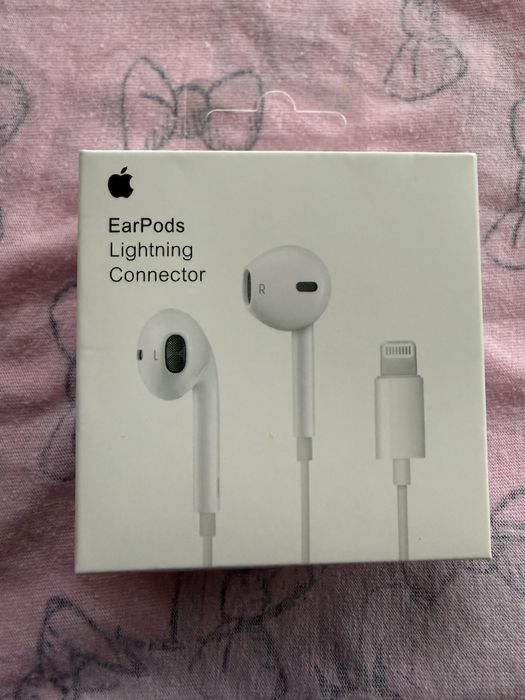 Earpods Lightning Apple наушники оригинальные еарподс новые