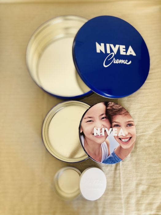 Latas Grandes Exclusivas NIVEA Edição Limitada Coleção