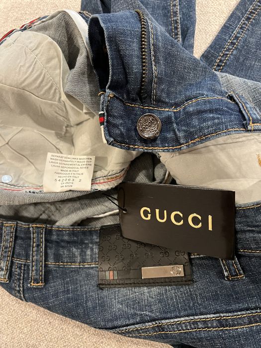 Gucci джинси чоловічі (M)33 розмір