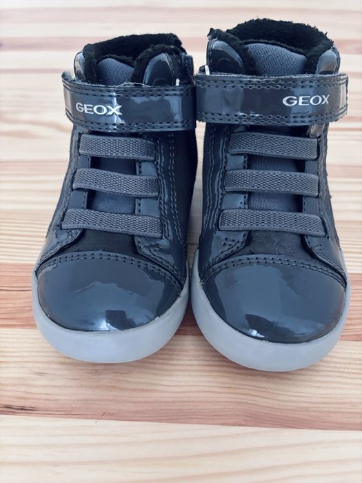 Черевики кеди кросівки хайтопи geox на вузьку ногу