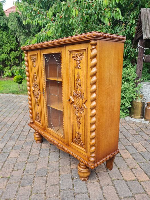 stylowa szafka szer.138cm Witrynka