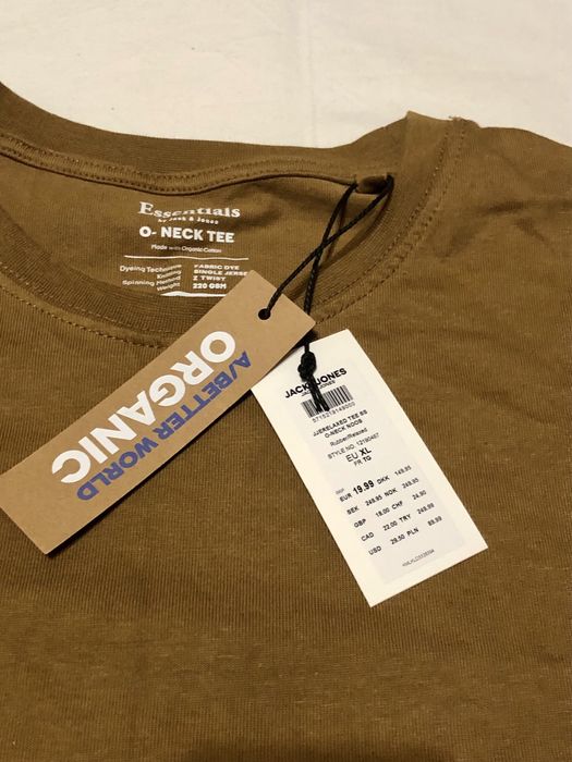 Футболка “Jack & Jones” однотонная