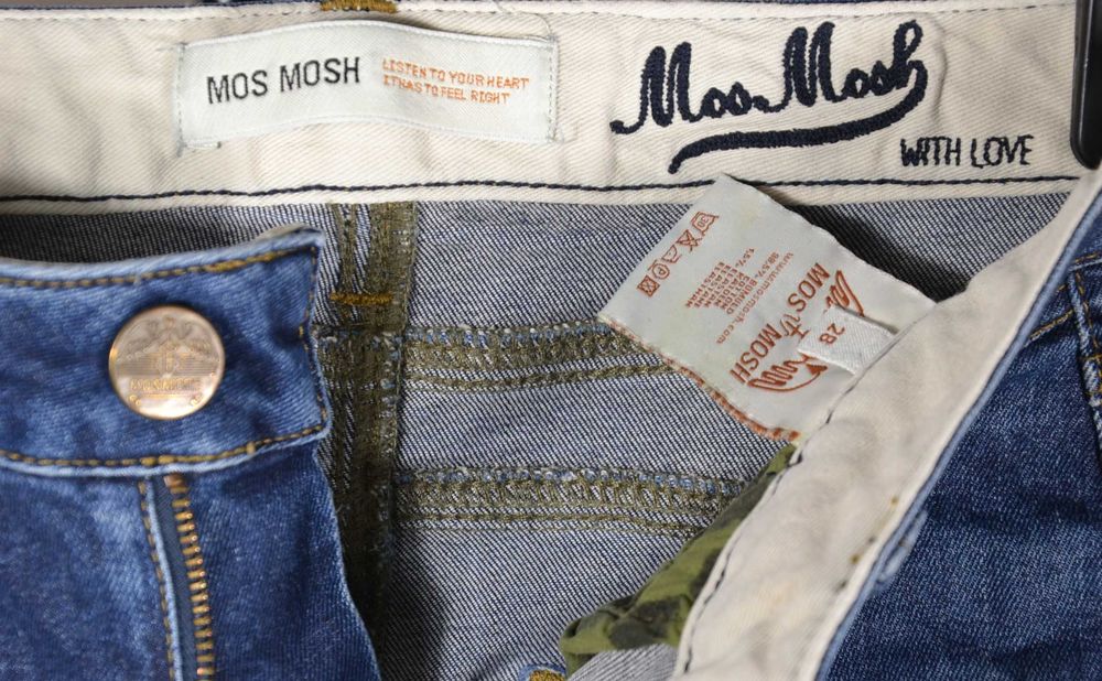 MOS MOSH With Love Jeans Spodnie Damskie 28 Oryginalne Super Stan