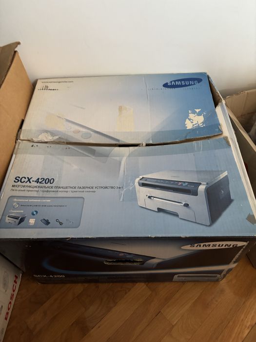 Samsung SCX-4200 принтер ксерокс сканер 3в1 лазений БФП