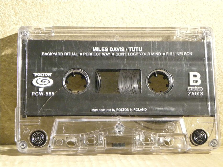 kaseta magnetofonowa Miles Davis – Tutu