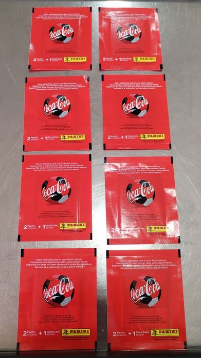 Cromos Panini Coca Cola