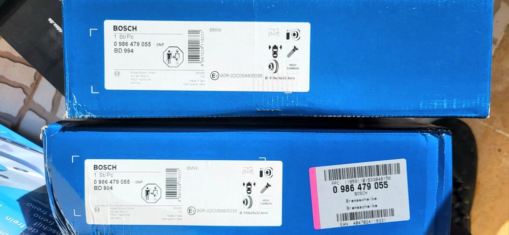 NOVO:  BMW série 5 - 525 pastilhas e discos