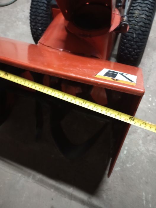 Odśnieżarka duża masywna