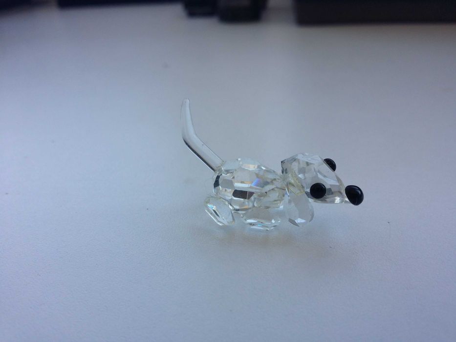 Decoração cão miniatura de cristal