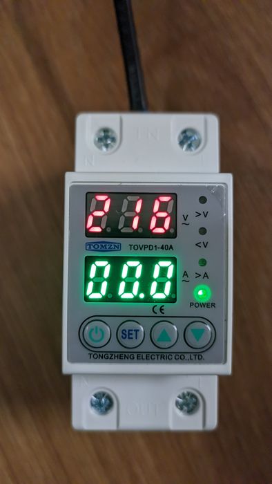 Реле напруги Tomzn (TOVPD1-40A)