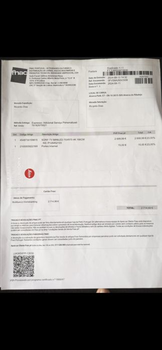 TV SONY BRAVIA 7  4 K / 75 POLEGADAS  /  120 HZ / Acabamento metálico