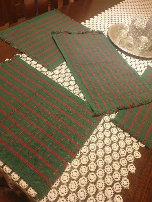 Podkładki pod talerz zieleń 4 szt