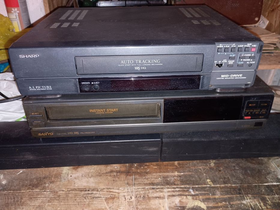Magnetowid VHS Sanyo drugi gratis zamiana
