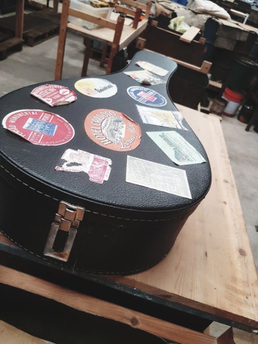 Case para guitarra