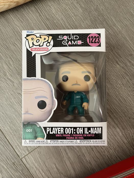 Funko Pop гра в кальмара гравець 001 1223