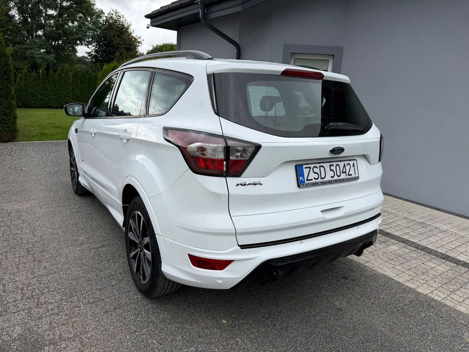 Ford Kuga 2.0 TDCi 180KM 4x4 ST-Line Automat LED Alu Klimatronik Alcantara PDC