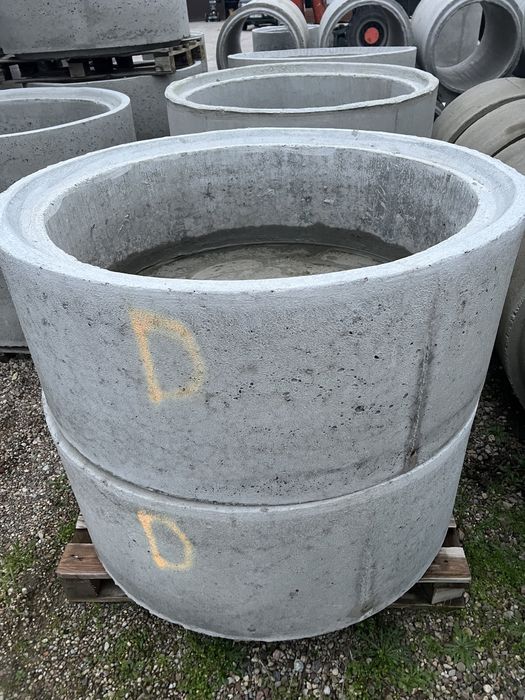 Kręgi betonowe, rury, nakrywy