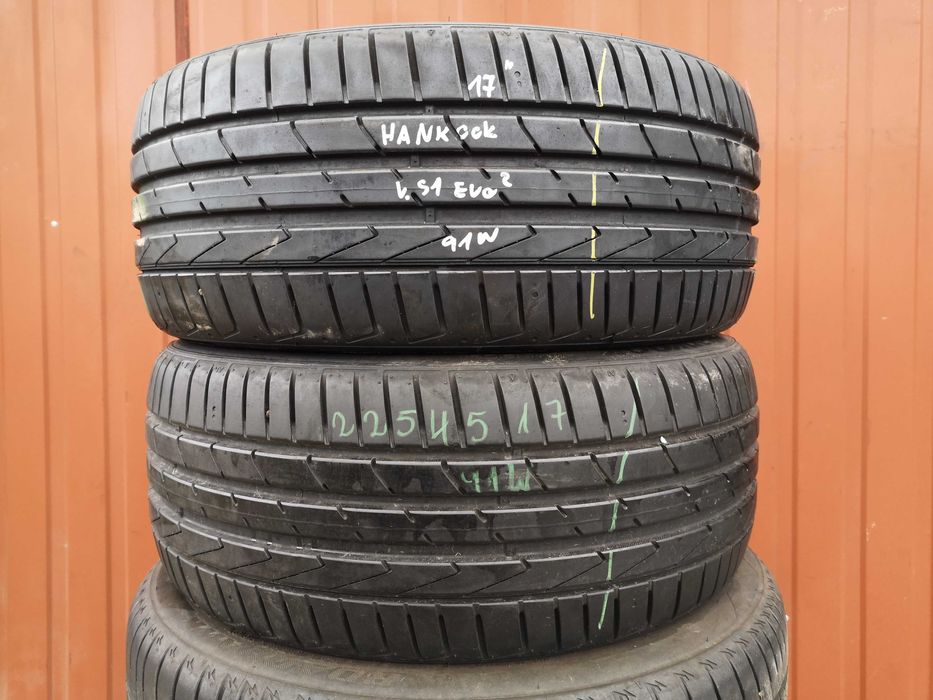 225/45 R17 91W - Hankook Ventus S1 Evo 2 (1 sztuka)