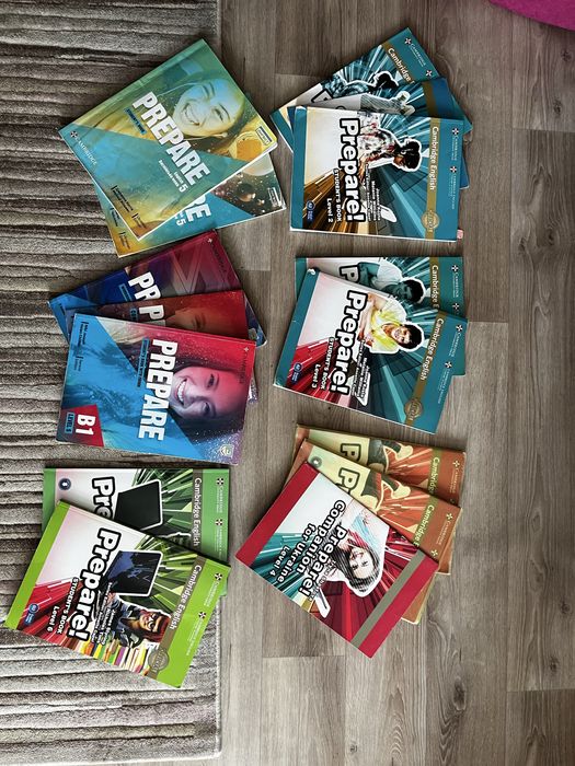 Книги для вивчення англійської мови PREPARE