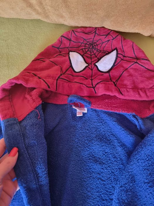 Халат, дитячий, Spiderman, махровий