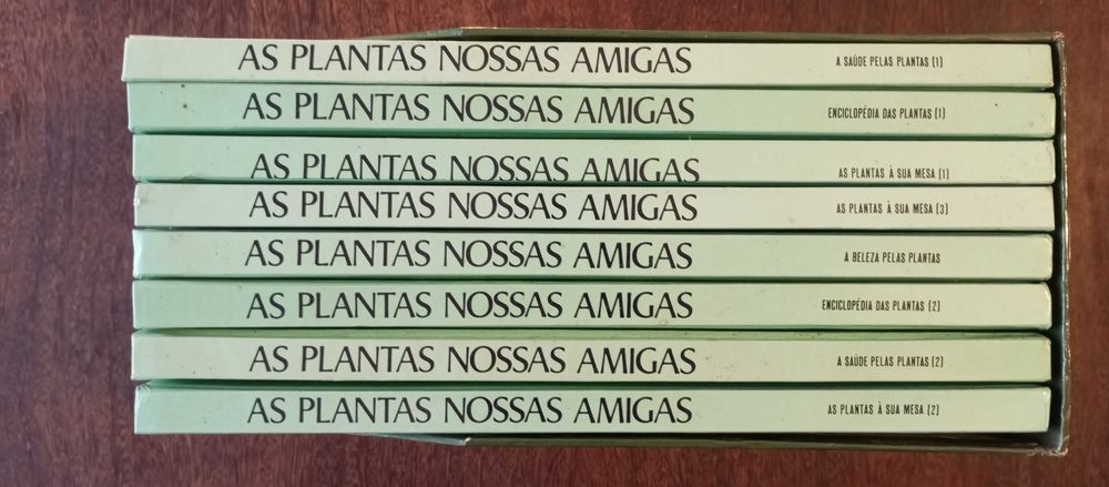 Colecção de livros As Plantas Nossas Amigas