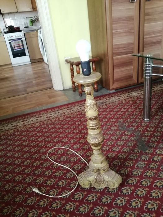 Lampa zabytkowa stołowa