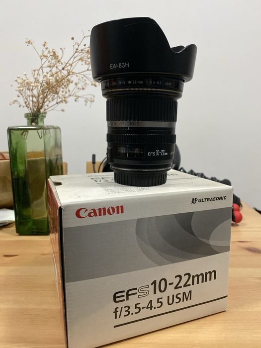 Lente Canon EFS 10-22mm f/3.5-4.5 USM