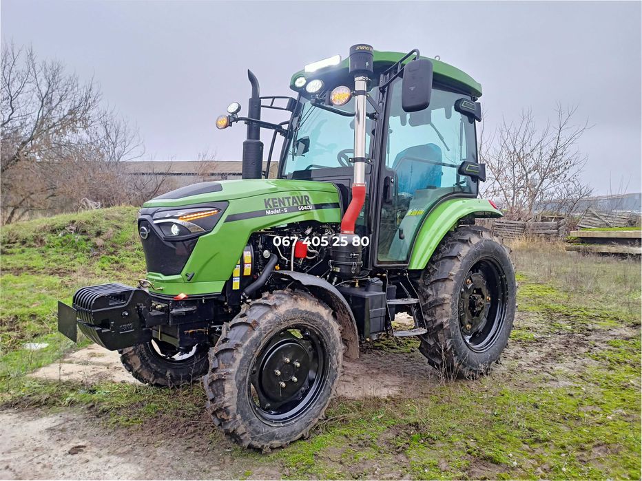 Трактор з кабіною KENTAVR S 504CU Кентавр Примусова гідравліка Реверс