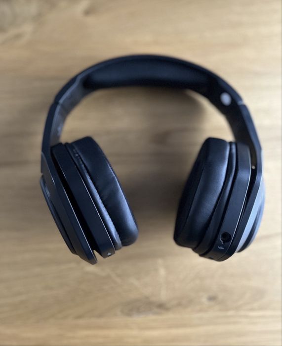 Bezprzewodowe słuchawki gamingowe czarne 2.4 GHz + Bluetooth jak nowe