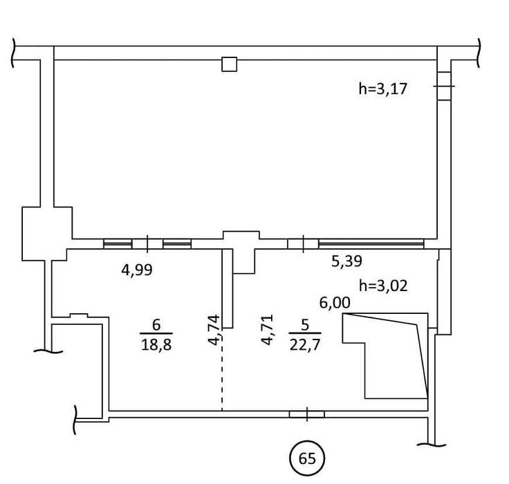 Багатокімнатна квартира за адресою вул. Нагірна (площа 150 м²) - Atlanta.ua - фото 23