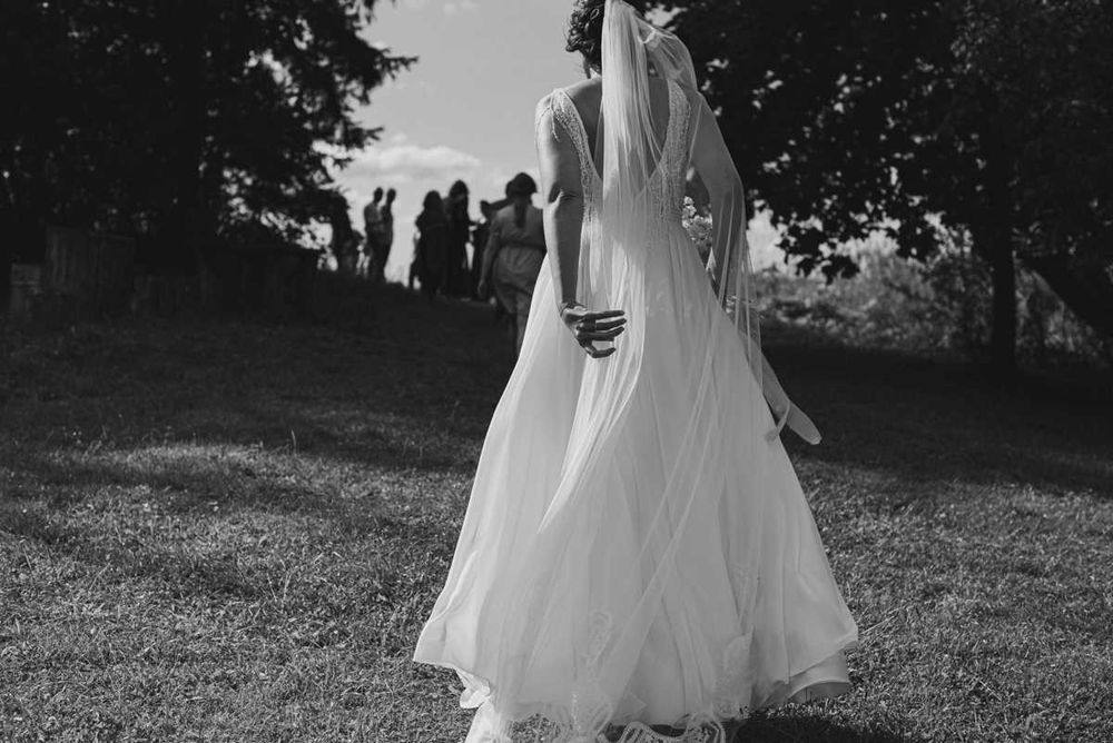 Sukienka ślubna boho