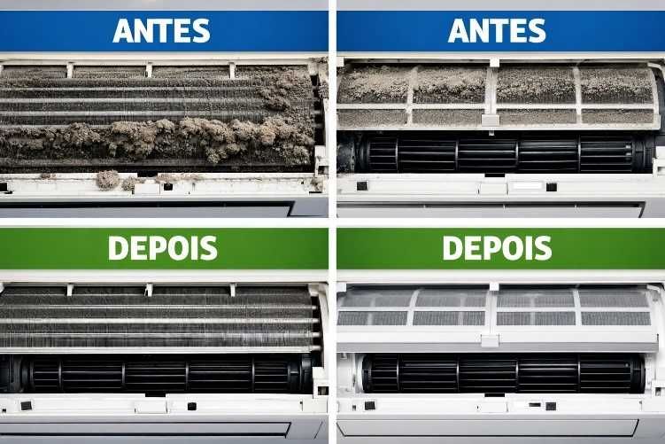 Limpeza Profunda e Higienização Ar Condicionado