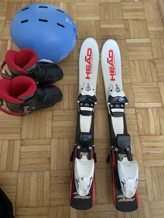 Narty 67cm i buty 15.5-16.5