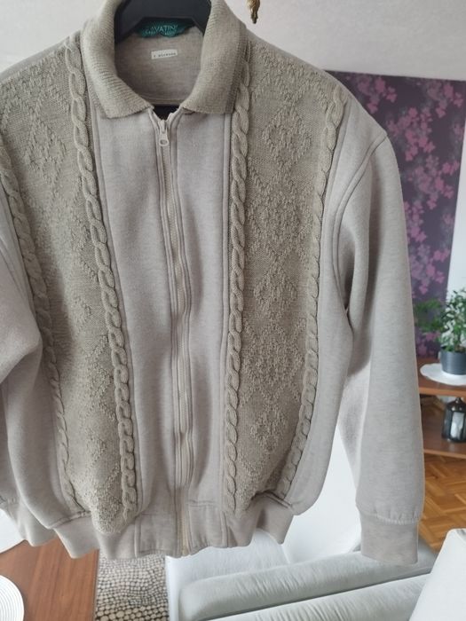 Bluza ocieplana z kołnierzem