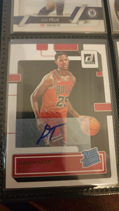 Dalen terry assinatura nba carta
