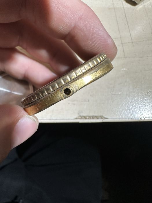 Часы Ракета города позолоченные