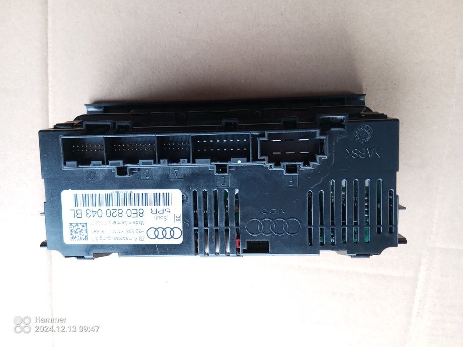 Audi a4 B7 seat exeo panel klimatyzac 8e0.820.043blji