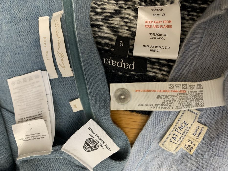 Fat Face  кардиган, светр шерсть S/M