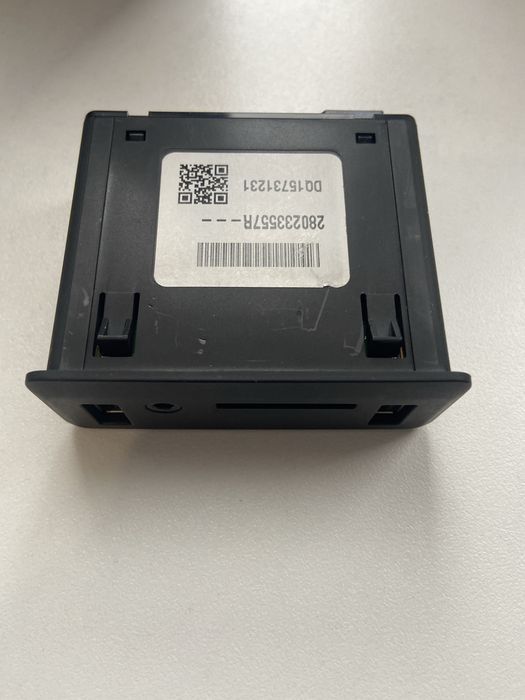 Гніздо usb aux sd renault espace v talisman megane iv 280233557r