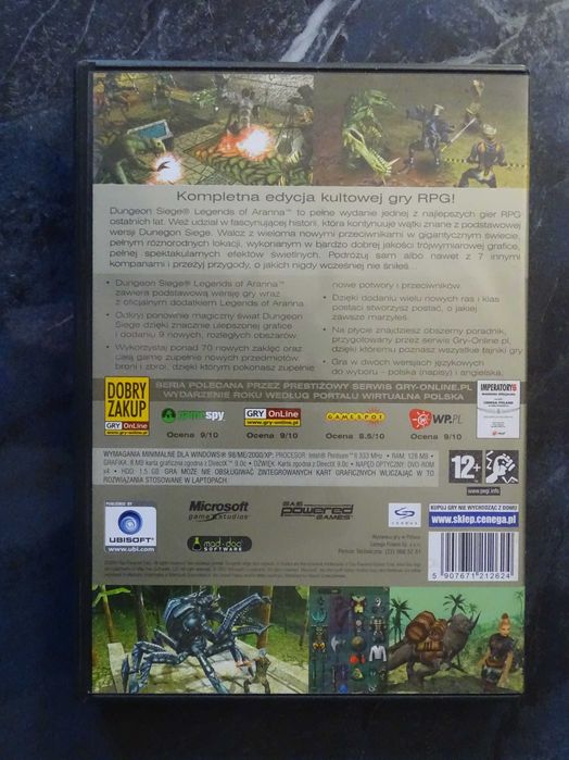 Gra PC DVD DunGeon Siege - Legends of Aranna EN PL kompletna edycja