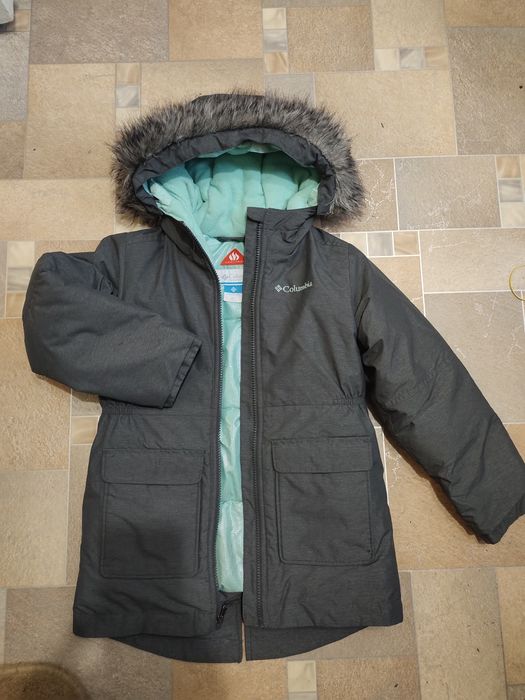 Детский зимний пуховик на девочку Columbia