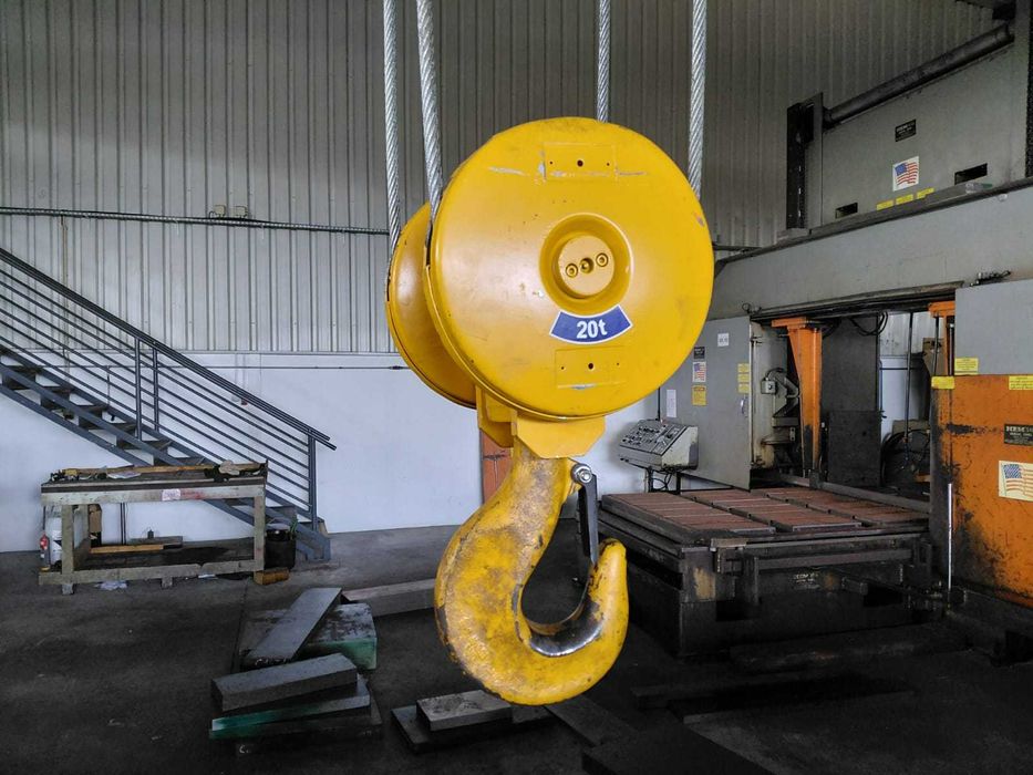 Ponte  rolante BIVIGA  20 toneladas  seminova  pouco  usada