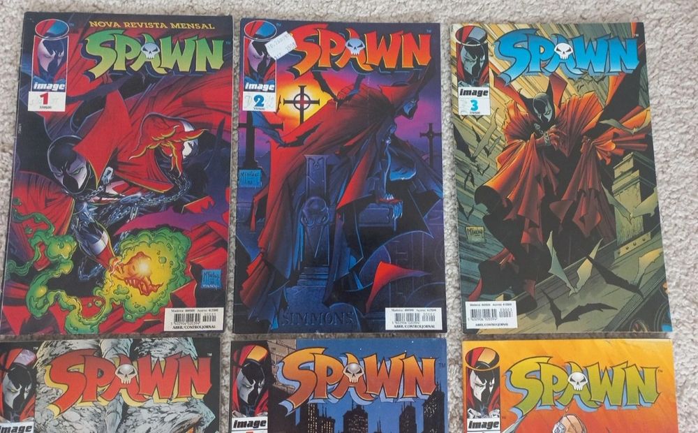 Conjunto de 10 Bds Spawn em PT