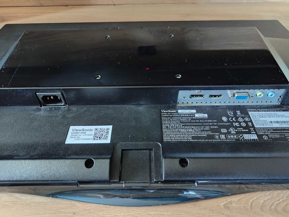 Monitor Viewsonic VX2457-MHD 24" cale, Full HD, matryca TN