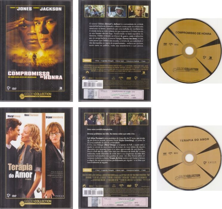 Grandes Filmes Expresso & Golden Collection DVD
