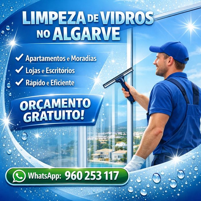 Limpeza de Janelas / Vidros - Algarve