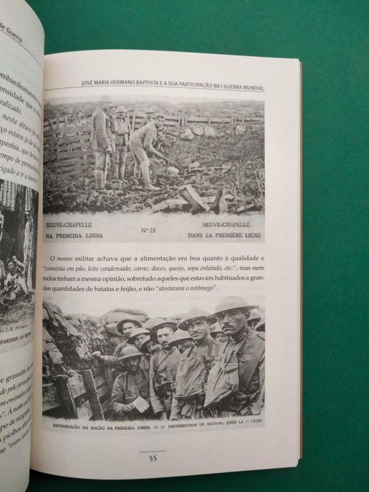 José Maria Hermano Baptista, Um Herói na Grande Guerra